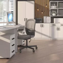 Biurka>Lempert Biurko loft MULL szary jasny