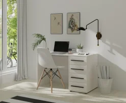 Biurka|Meble Dla Dzieci>GiB Meble Biurko młodzieżowe 120x60 cm białe MAXIDO biały