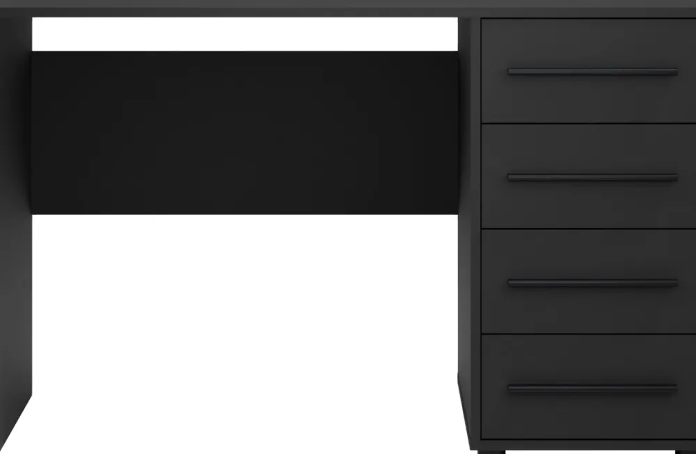 Biurka|Meble Dla Dzieci>GiB Meble Biurko młodzieżowe 120x60 cm czarne MAXIDO czarny