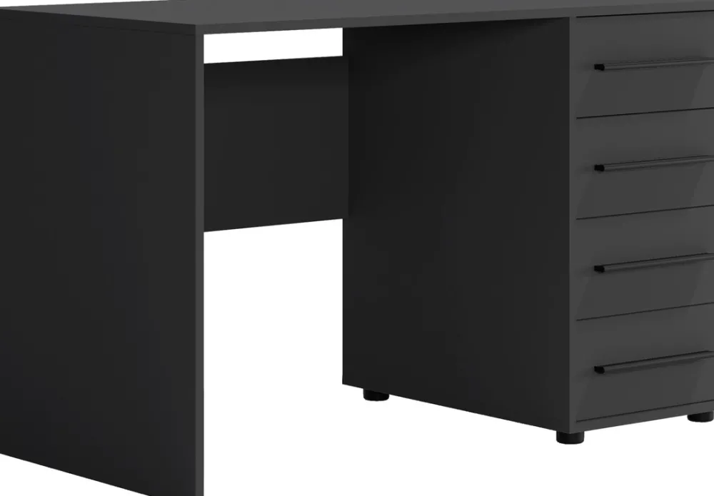 Biurka|Meble Dla Dzieci>GiB Meble Biurko młodzieżowe 120x60 cm czarne MAXIDO czarny