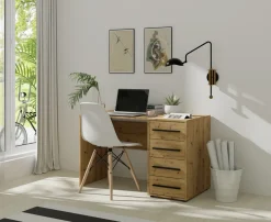 Biurka|Meble Dla Dzieci>GiB Meble Biurko młodzieżowe 120x60 cm MAXIDO dąb artisan