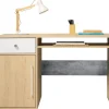 Biurka|Meble Dla Dzieci>MEBLAR Biurko młodzieżowe 125x55 dla dziecka z szafką i szufladą SLEEK