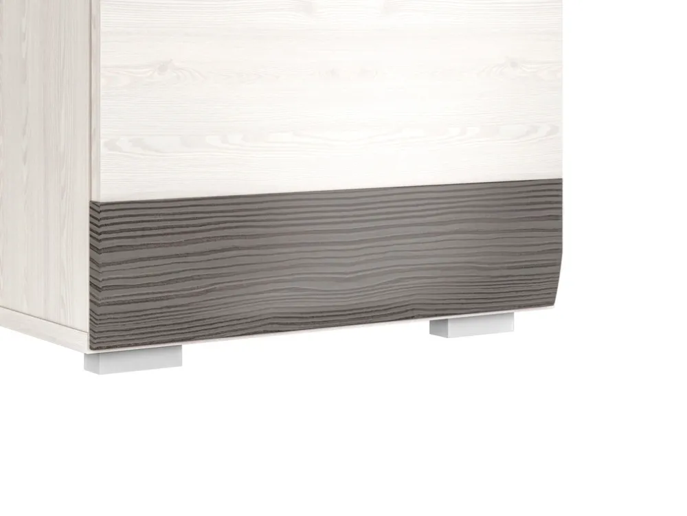 Biurka|Zestawy Mebli Młodzieżowych>ML Meble Biurko młodzieżowe z szufladą i drzwiami 120 cm BLANCO