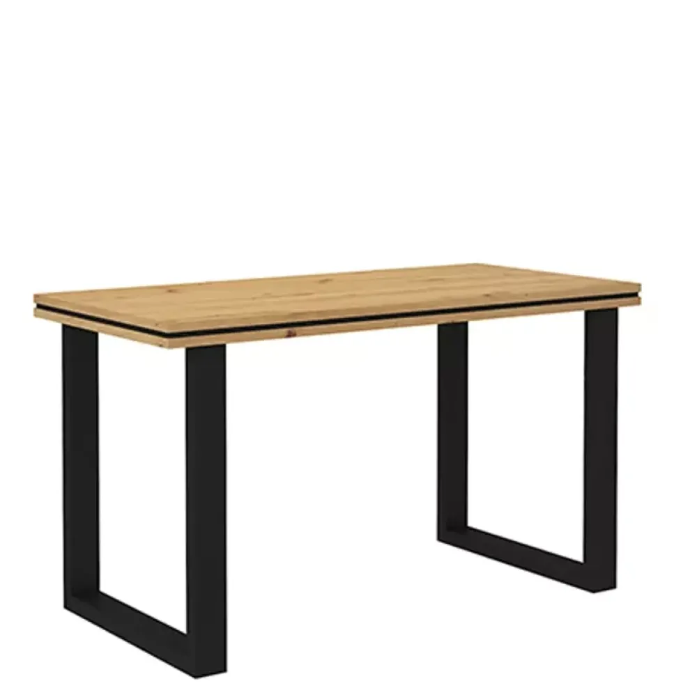 Biurka>Lempert Biurko na metalowych nogach MULL dąb artisan