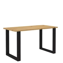 Biurka>Lempert Biurko na metalowych nogach MULL dąb artisan
