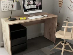 Biurka>Helvetia Biurko pod komputer z kontenerkiem 130 cm AGAPI