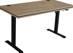 Biurka>Lempert Biurko regulowane elektrycznie MULL 138x67 cm metalowe nogi