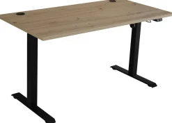 Biurka>Lempert Biurko regulowane elektrycznie MULL 138x67 cm metalowe nogi