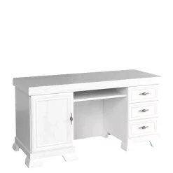 Biurka|Zestawy Mebli Do Sypialni>GAŁA MEBLE Biurko z szufladami w stylu klasycznym KOLONIA sosna andersen