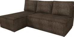Meble Dla Dzieci|Meble Młodzieżowe>IZABELLA MEBLE Brązowa kanapa narożna z funkcją spania do salonu HECTOR