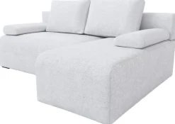 Meble Dla Dzieci|Narożniki></noscript>IZABELLA MEBLE Brązowy narożnik z funkcją spania do salonu boucle ERNEST