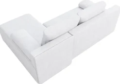 Meble Dla Dzieci|Narożniki></noscript>IZABELLA MEBLE Brązowy narożnik z funkcją spania do salonu boucle ERNEST