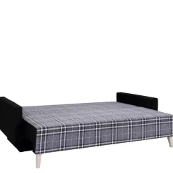 Kanapy I Sofy>GiB Meble Ciemna sofa w stylu skandynawskim MERKURY