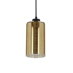 Oświetlenie Przedpokoju|Oświetlenie Jadalni>Candellux Lighting Cox zwis 12 1x60w e27 złoty