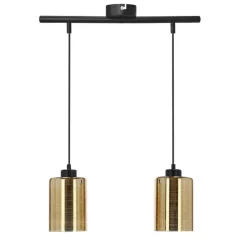 Oświetlenie Przedpokoju|Oświetlenie Jadalni>Candellux Lighting Cox zwis 2x60w e27 złoty