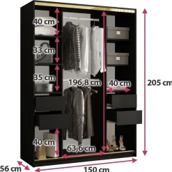 Szafy Trzydrzwiowe|Szafy Przesuwne><noscript><img width=