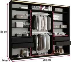 Zestawy Mebli Do Przedpokoju|Szafy Trzydrzwiowe><noscript><img width=