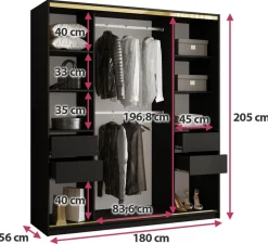 Zestawy Mebli Do Przedpokoju|Szafy Trzydrzwiowe><noscript><img width=