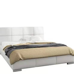 Łóżka Młodzieżowe|Łóżka Czarne>Gruszka Czarne łóżko tapicerowane 140x200 MEDELLIN