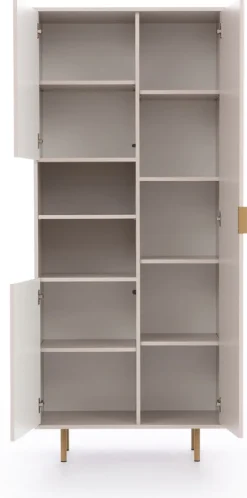 Regały Na Książki|Zestawy Mebli Do Salonu>GiB Meble Czarny regał do salonu na książki 80 cm NAMASTE