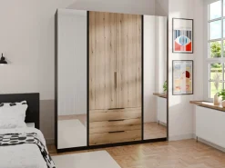 Szafy Młodzieżowe|Szafy Otwierane></noscript>Lempert Czterodrzwiowa nowoczesna szafa do sypialni 200 cm KARAT
