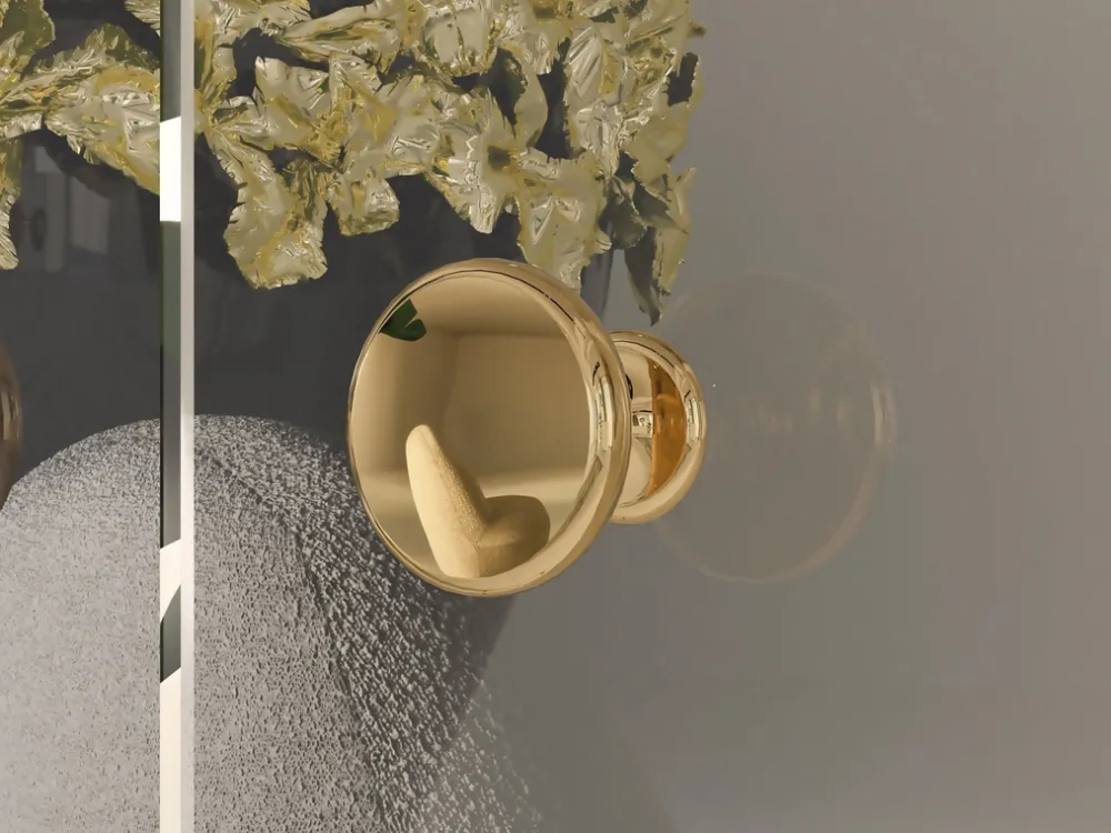 Zestawy Mebli Do Salonu|Witryny>ML Meble Czterodrzwiowa witryna do salonu GOLDIN biały połysk