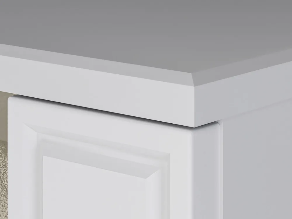 Zestawy Mebli Do Salonu|Witryny>ML Meble Czterodrzwiowa witryna do salonu GOLDIN biały połysk