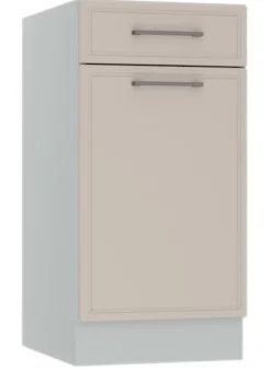 Meble Kuchenne|Szafki>Stolkar Dolna szafka kuchenna 40 cm drzwi szuflada BRIT cichy domyk