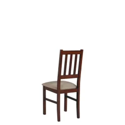 Krzesła Drewniane|Krzesła>DREWMIX Drewniane krzesło do jadalni orzech BAROTTI