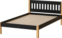 Meble Dla Dzieci|Łóżka Młodzieżowe>DOLMAR Drewniane nowoczesne łóżko jednoosobowe 120x200 cm GALANT
