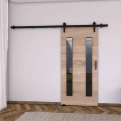 Drzwi Przesuwne>przesuwne.com Drzwi przesuwne 100 cm do garderoby AREZO dąb sonoma