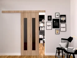 Drzwi Przesuwne>przesuwne.com Drzwi przesuwne 80 sonoma HERMAN dąb sonoma