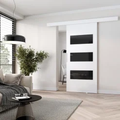 Drzwi Przesuwne>przesuwne.com Drzwi przesuwne białe 90 ALEX biały