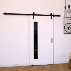 Drzwi Przesuwne>przesuwne.com Drzwi przesuwne do garderoby 100 cm PASCO białe biały