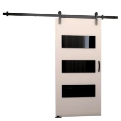 Drzwi Przesuwne>przesuwne.com Drzwi przesuwne do pokoju 90 cm VITRE białe biały