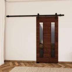 Drzwi Przesuwne>przesuwne.com Drzwi przesuwne naścienne 90 cm AREZO wenge