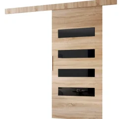 Drzwi Przesuwne>przesuwne.com Drzwi przesuwne sonoma 80 FELIX dąb sonoma