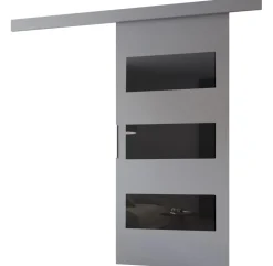 Drzwi Przesuwne>przesuwne.com Drzwi przesuwne szare 90 ALEX szary