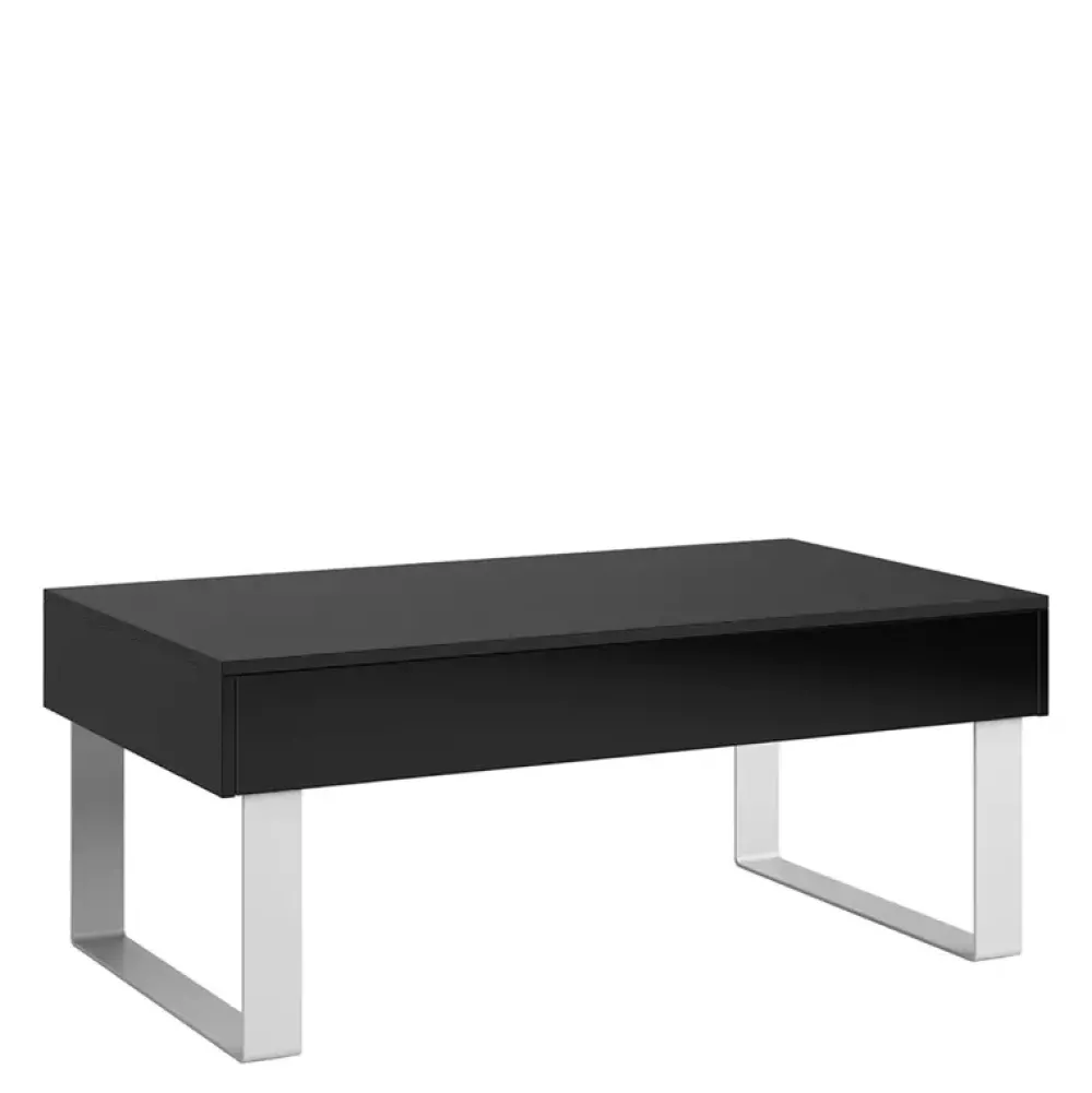 Zestawy Mebli Młodzieżowych|Ławy I Stoliki>GiB Meble Duża ława do salonu połysk MODERN czarny