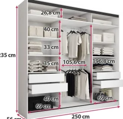 Zestawy Mebli Do Przedpokoju|Szafy Trzydrzwiowe><noscript><img width=