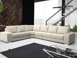 Narożniki>NEXT COLLECTION Duża kanapa rogowa w stylu nowoczesnym LETO