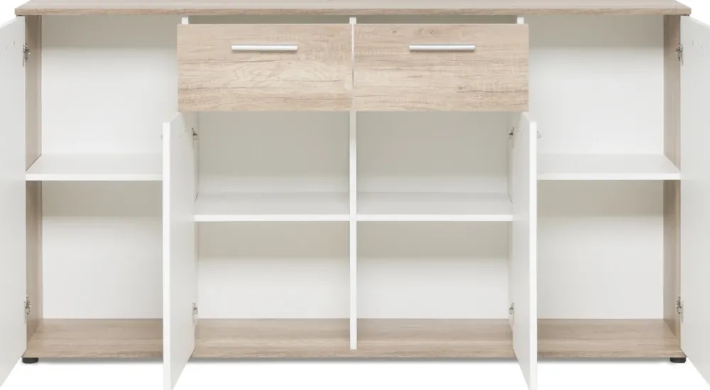 Zestawy Mebli Do Przedpokoju|Komody>Meblohand Duża komoda 160 cm z szufladami pod telewizor JOVITA