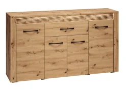 Zestawy Mebli Do Salonu|Komody>ML Meble Duża komoda czterodrzwiowa z szufladą 165 cm ARTIS