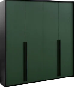 Szafy Młodzieżowe|Szafy Otwierane>Stolar Duża nowoczesna czterodrzwiowa szafa uchylna 205 cm GENEWA