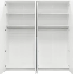 Szafy Młodzieżowe|Szafy Otwierane>Stolar Duża nowoczesna czterodrzwiowa szafa uchylna 205 cm GENEWA