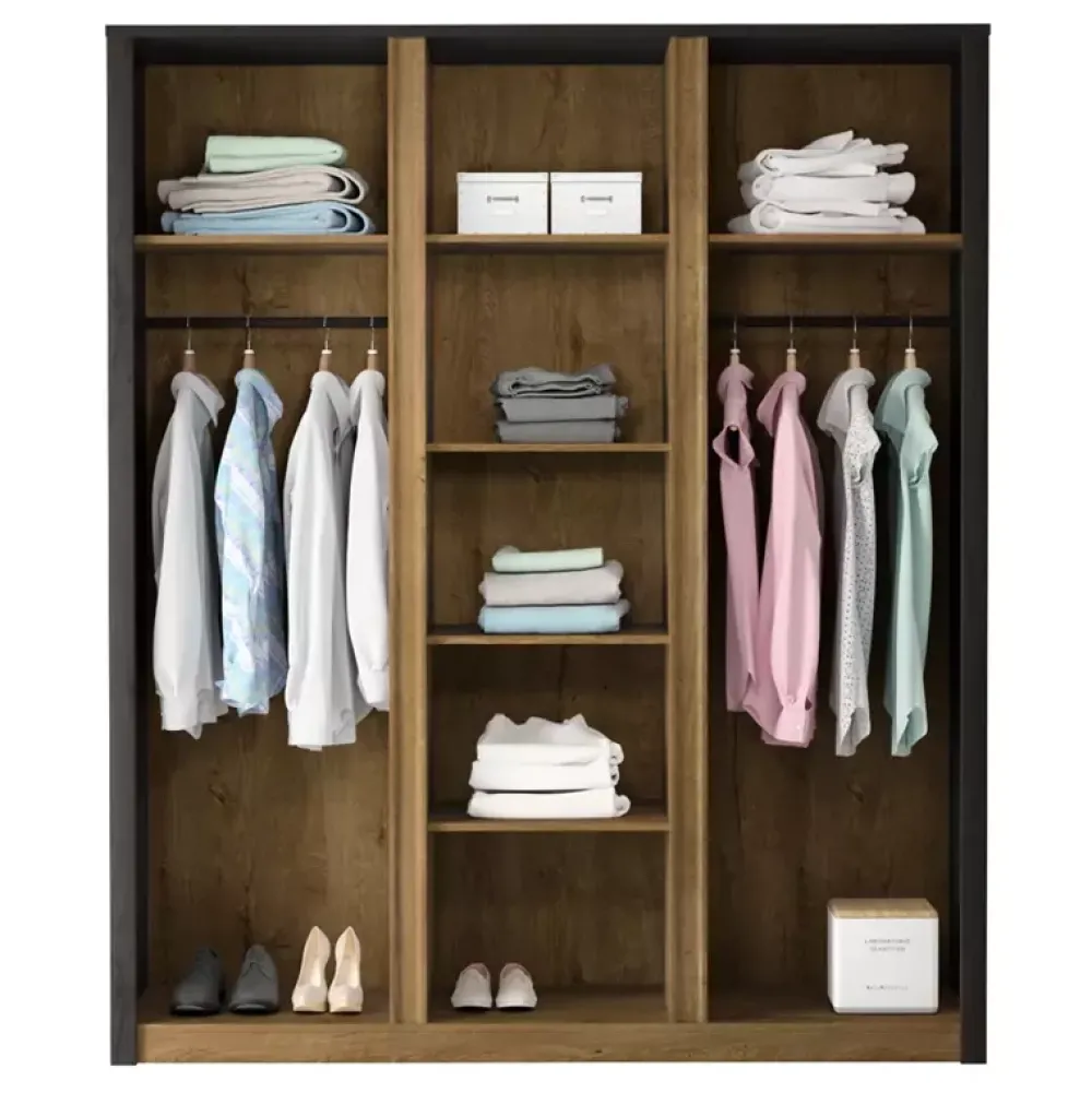 Zestawy Mebli Do Sypialni|Zestawy Mebli Do Salonu>GAŁA MEBLE Duża nowoczesna szafa do sypialni MERIZO