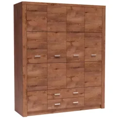 Zestawy Mebli Do Sypialni|Zestawy Mebli Do Salonu>JARSTOL Duża szafa do sypialni półki szuflady INELI