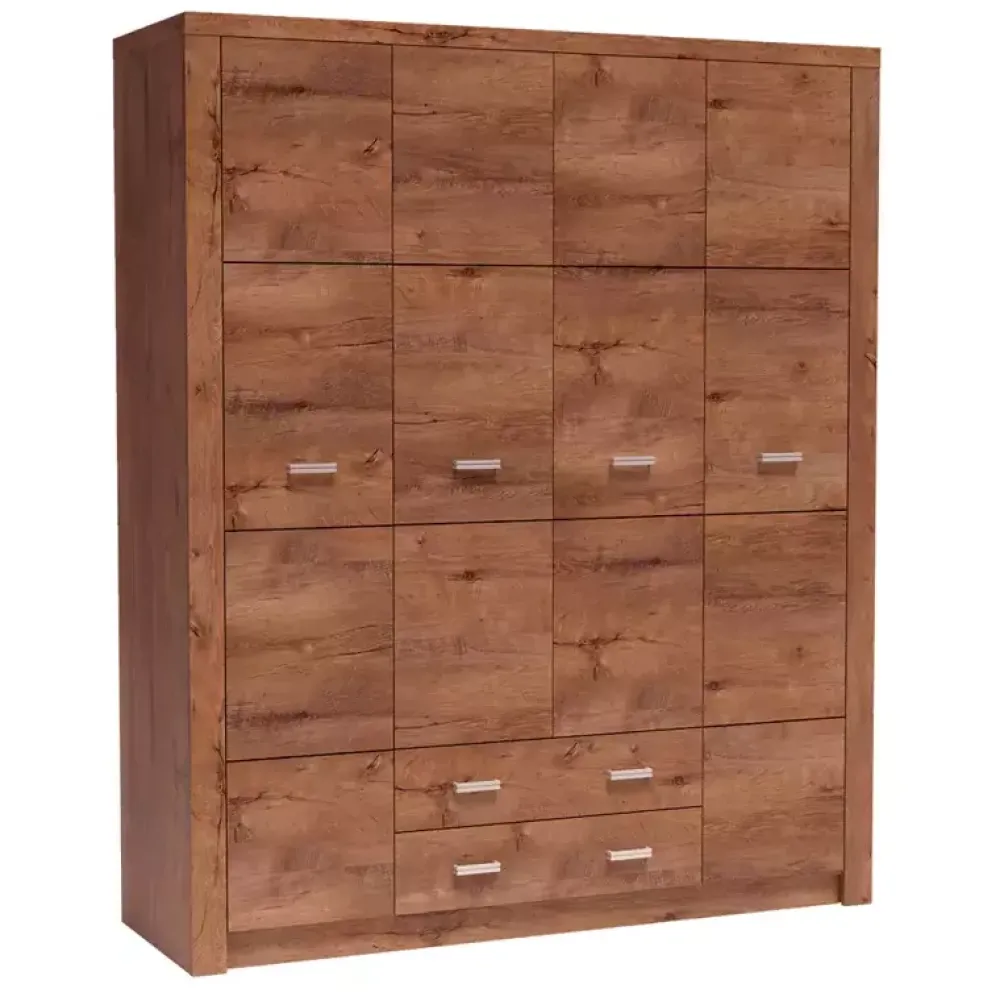 Zestawy Mebli Do Sypialni|Zestawy Mebli Do Salonu>JARSTOL Duża szafa do sypialni półki szuflady INELI