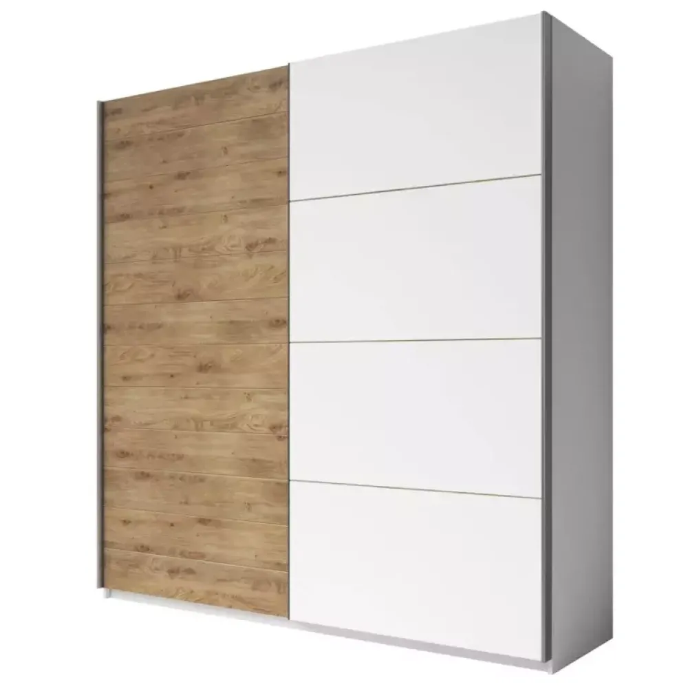 Zestawy Mebli Do Przedpokoju|Szafy Dwudrzwiowe>Helvetia Duża szafa przesuwna 270 cm bez lustra GALACTIC