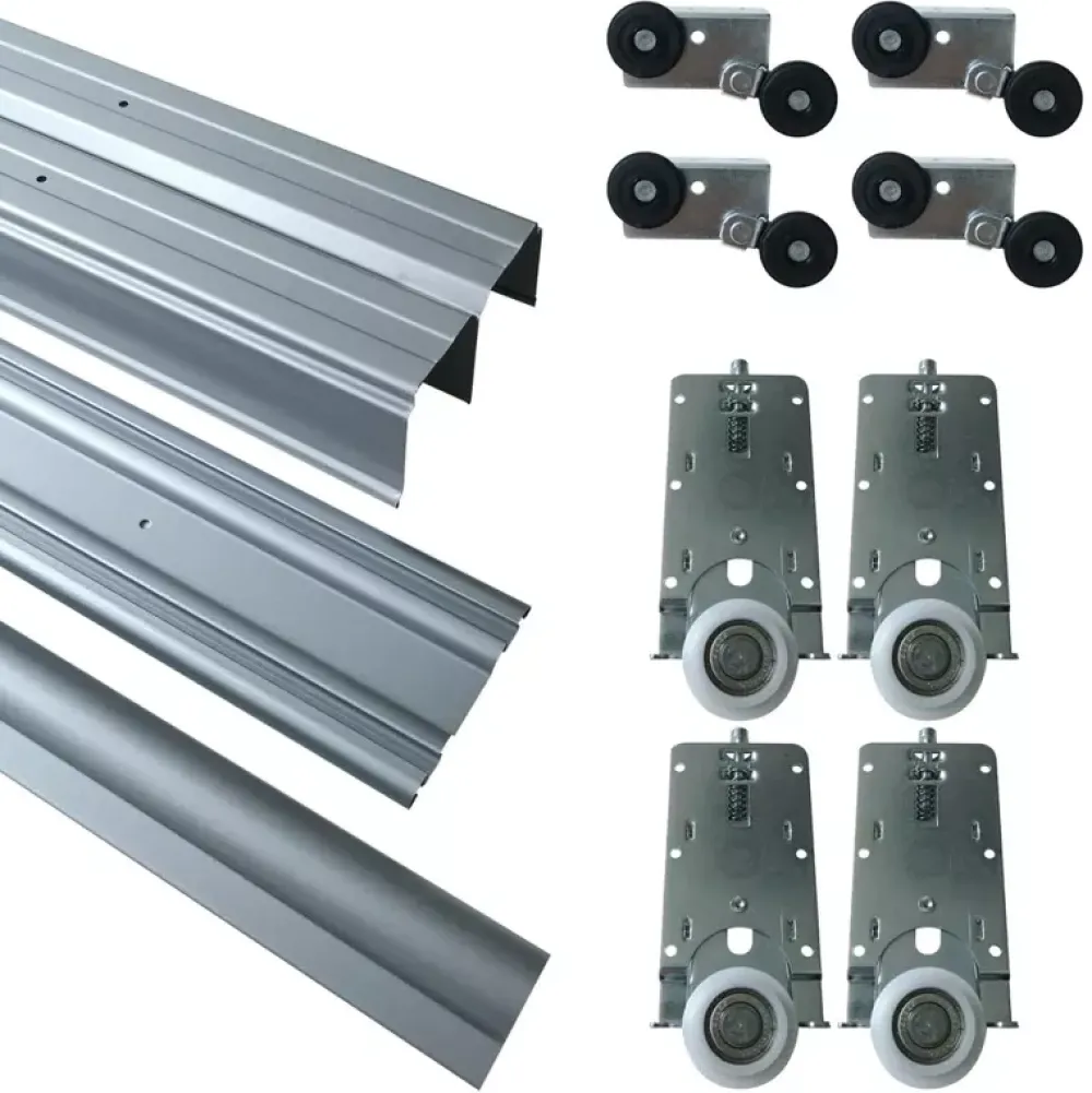 Szafy Trzydrzwiowe|Szafy Do Przedpokoju>BROMARKT Duża szafa przesuwna 250 cm TOP dąb sonoma